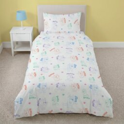 Bluey Kids Cotton Best Buddies Light Blue Bedding Set - Toddler - thumbnail 2