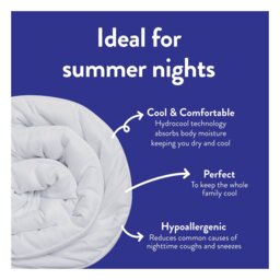 Slumberdown Stay Cool 4.5 Tog Duvet - Kingsize - thumbnail 2