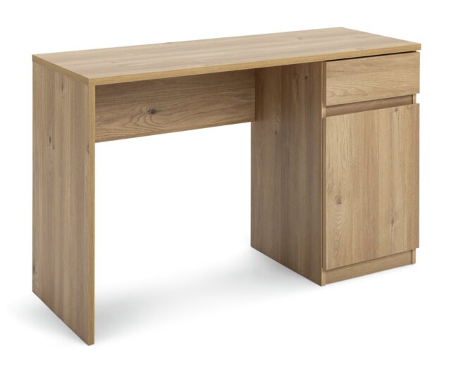 Argos Home Jenson 1 Drawer Office Desk - Natural - image 1