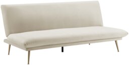Habitat Matteo Velvet Clic Clac Sofa - Champagne - thumbnail 1