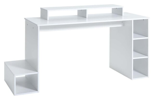 Argos Home Gaming Desk - White - image 1