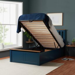Birlea Phoenix Single End Lift Ottoman Bed - Navy - thumbnail 2
