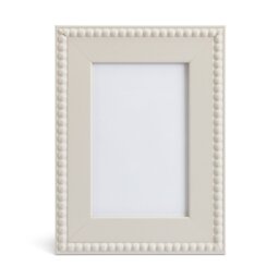 """Habitat Beaded Grey Wooden Picture Frame - 4x6"""""""