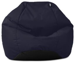 rucomfy Kids Indoor Outdoor Bean Bag - Navy - thumbnail 1