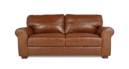 Argos Home Salisbury Leather 3 Seater Sofa - Tan