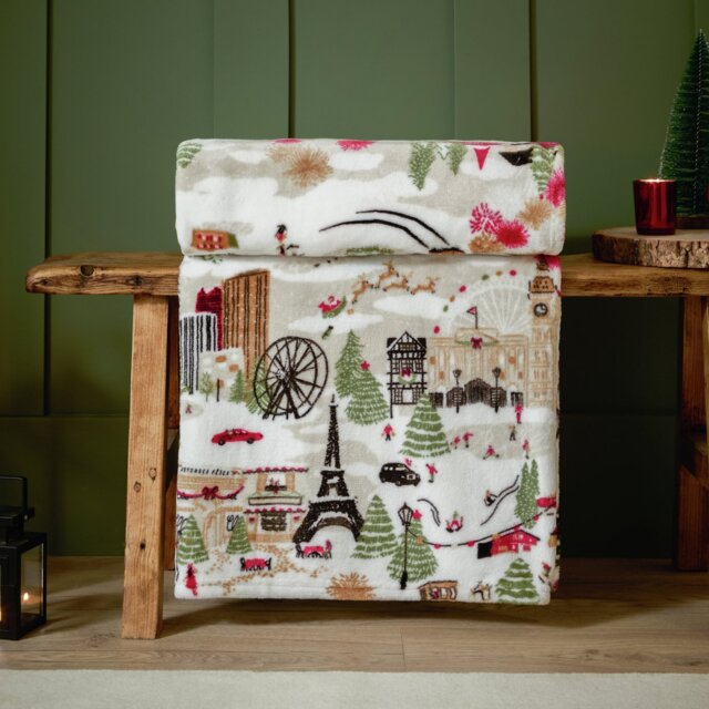 furn Joy to All Fleece Throw - Cream - 140x180cm - image 1