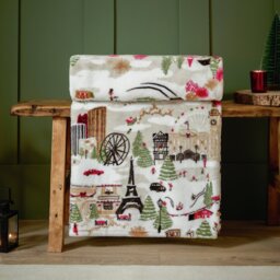 furn Joy to All Fleece Throw - Cream - 140x180cm - thumbnail 1