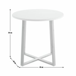 Habitat Drew Low Side Table - Bamboo - thumbnail 2