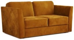 Jay-Be Elegance Velvet 2 Seater Sofa Bed - Gold - thumbnail 1