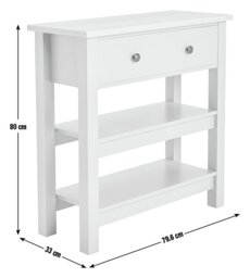 Argos Home Winchester 1 Drawer Console Table - Green - thumbnail 2