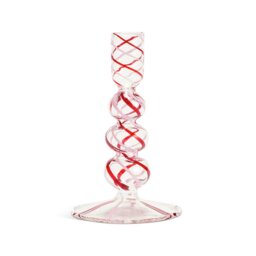 Habitat Swirled Glass Small Candle Stick - thumbnail 2