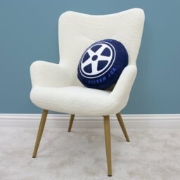 Hot Wheels Motorway Shaped Cushion Blue - 40cm - thumbnail 2