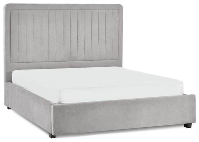 Julian Bowen Savannah 1 Drawer Kingsize Storage Bed - Grey - image 1
