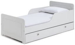 Habitat Brooklyn Toddler Bed With Drawer - White