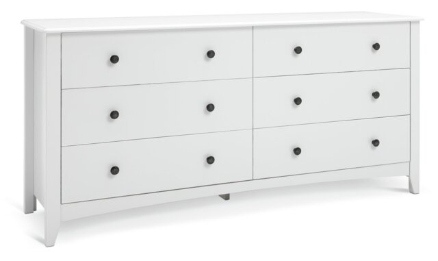 Argos Home Minato 6 Drawer Chest - White - image 1
