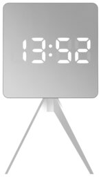Space Hotel Droid LED Digital Alarm Clock - Silver - thumbnail 2