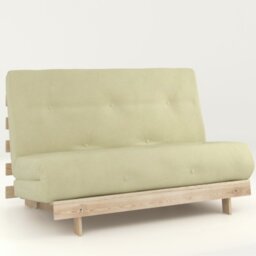Kyoto Tosa Fabric Futon Sofa Bed - Natural - thumbnail 2