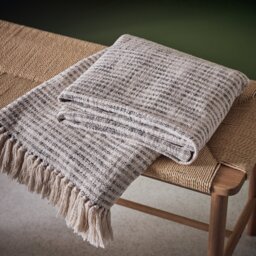 Habitat Woven Mono Throw - 150x125cm - thumbnail 1