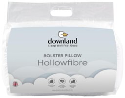 Downland 5ft Bolster Medium Firm Pillow with Pillowcase - thumbnail 1