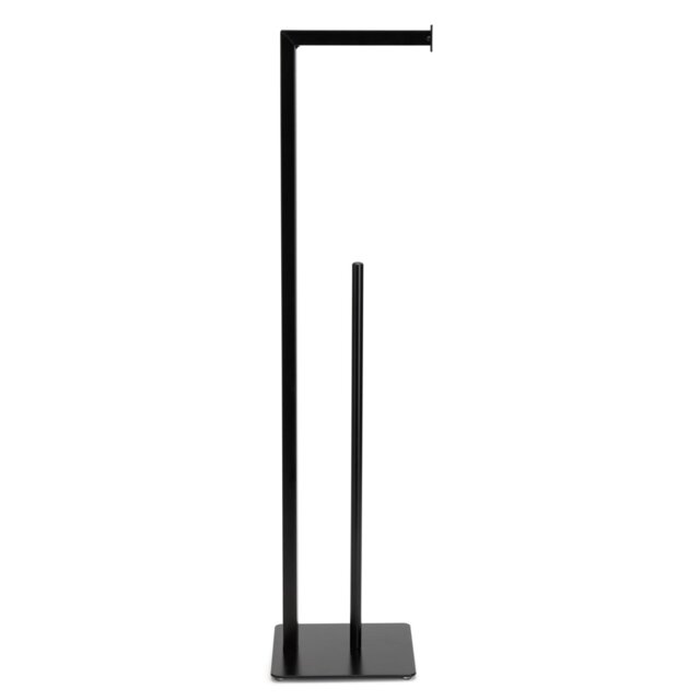 Argos Home Freestanding Toilet Roll Holder - Black - image 1