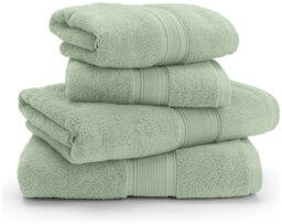 Habitat Cotton Supersoft 4 Piece Towel Bale - Green