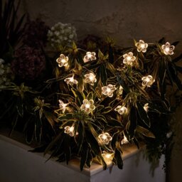 Home Solar Flower String Lights