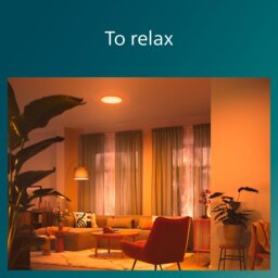 Philips Izso LED Ceiling Light - White - thumbnail 2
