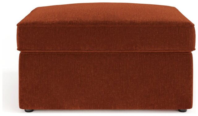 Jay-Be Fabric Footstool Chair Bed - Orange - image 1
