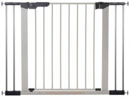 BabyDan Premier Wide Safety Gate - Silver. - thumbnail 1