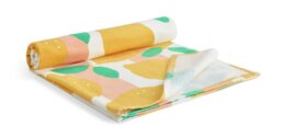 Habitat Yellow Stripe XL Beach Towel - thumbnail 2