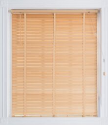 Little Black Book Basswood Natural 50mm Venetian Blind-100cm - thumbnail 1