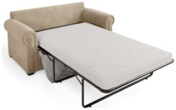 Jay-Be Heritage Fabric 2 Seater Sofa Bed - Stone - thumbnail 2