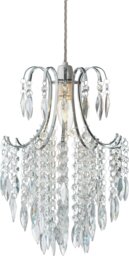Argos Home Kirsty Beaded Easy Fit Lampshade - 25cm - thumbnail 1