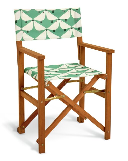 Habitat x Scion Folding Wooden Garden Director Chair - Lintu - image 1