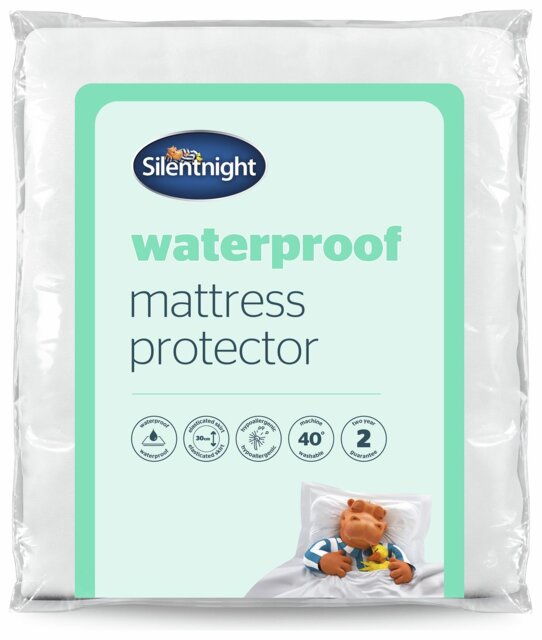Silentnight Waterproof Mattress Protector - Superking - image 1