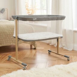 Tutti Bambini Zizee Essential Crib Oak Charcoal - thumbnail 2