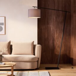 Habitat XL Over Arc Base Only Floor Lamp - Black - thumbnail 2