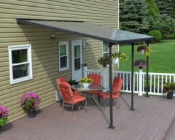 Palram Feria 3 X 4m Patio Cover - Grey - thumbnail 2