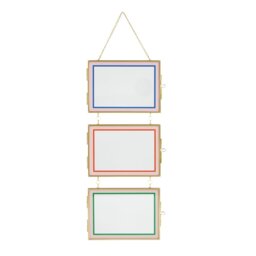 """Habitat Hanging Triple Screenprint Iron Picture Frame - 4x6""""""" - thumbnail 2