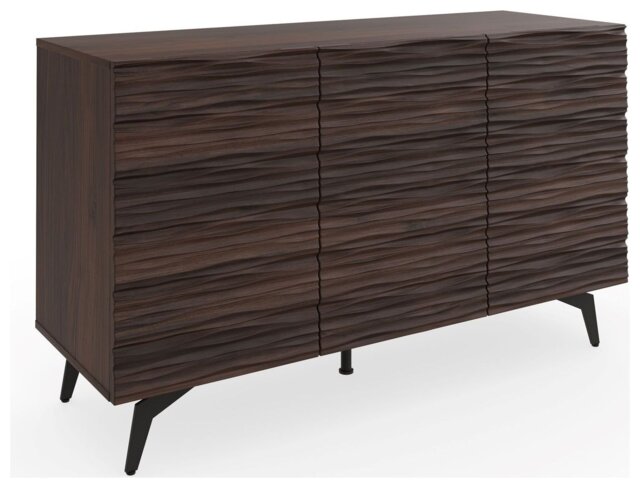GFW Bantham 3 Door Sideboard - Walnut - image 1