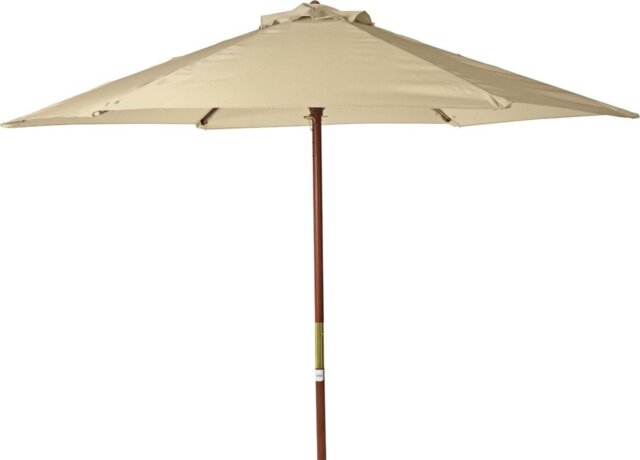 Habitat 2m Water Repellent Garden Parasol - Cream - image 1