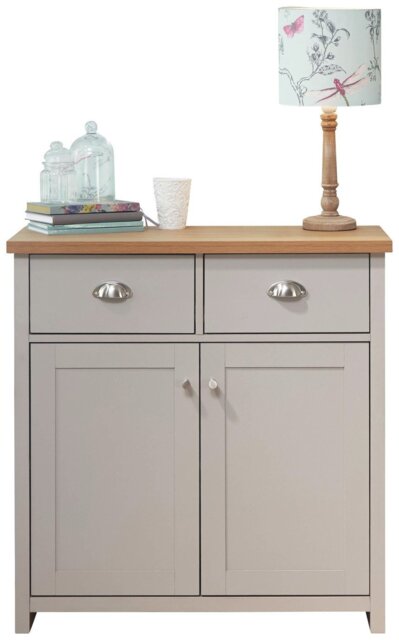 GFW Lancaster 2 Door 2 Drawer Sideboard - Grey - image 1