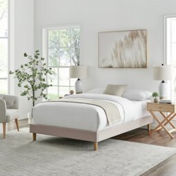 Argos Home Arthur Platform Kingsize Bed Frame - Natural - thumbnail 2