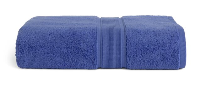 Habitat Supersoft Bath Sheet - Cobalt - image 1
