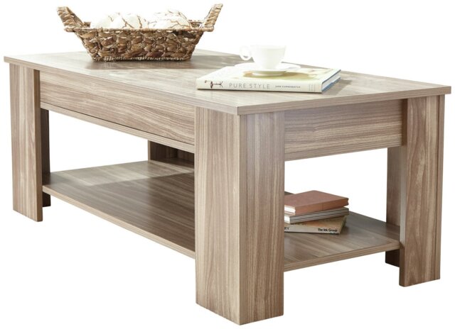 GFW Lift Up Coffee Table - Walnut - image 1