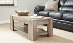 GFW Lift Up Coffee Table - Walnut - thumbnail 2