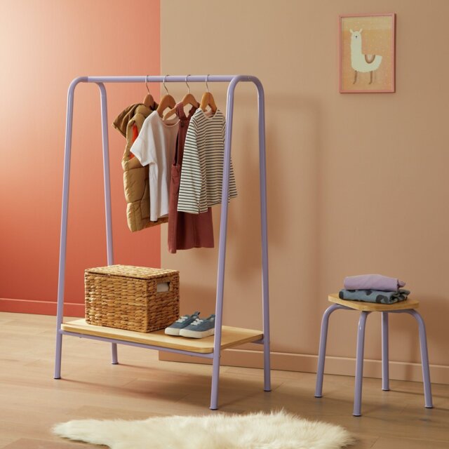 Habitat Kids Monty Clothes Rail - Lilac - image 1