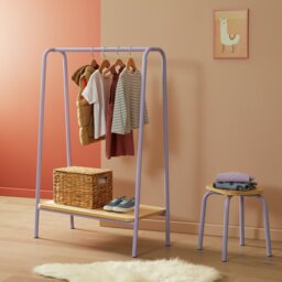 Habitat Kids Monty Clothes Rail - Lilac - thumbnail 1