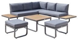 Norfolk Leisure Billingford 7 Seater Garden Corner Sofa Set - thumbnail 1
