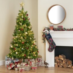 Habitat 6ft Mixed Cashmere Christmas Tree - thumbnail 1